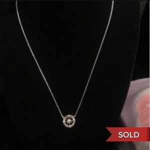 ❌SOLD❌Stamped 925 Delicate NSEW Compass